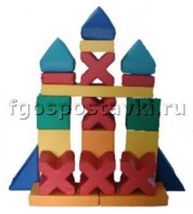 Мягкий модуль-конструктор "Башня" (21 элемент) - fgospostavki.ru - Хабаровск