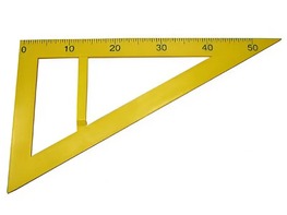 Угольник классный пластмассовый (30 и 60 градусов ) - fgospostavki.ru - Хабаровск
