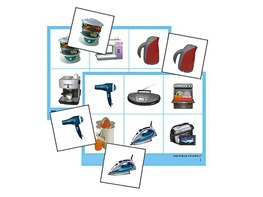 Логопедическое лото "Бытовая техника" (4 планшета, 24 карточки, цветное, ламинированное) - fgospostavki.ru - Хабаровск