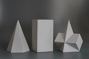 Набор гипсовых геометрических тел (15 штук) - fgospostavki.ru - Хабаровск