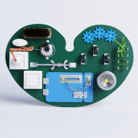 Бизиборд «Зеленое сердце» - fgospostavki.ru - Хабаровск