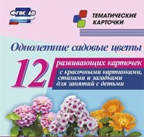 Тематические карточки "Однолетние садовые цветы" - fgospostavki.ru - Хабаровск