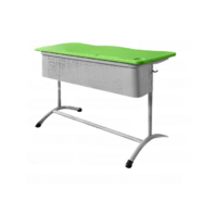 Школьный двухместный стол с перфорированным экраном - fgospostavki.ru - Хабаровск