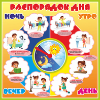 Стенд "Распорядок дня" - fgospostavki.ru - Хабаровск
