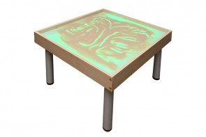Столик на ножках для рисования песком "Радуга" с подсветкой RGB - fgospostavki.ru - Хабаровск