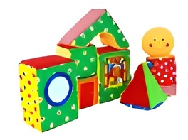 Развивающая игрушка для детей с нарушением зрения "Конструктор Колобок" - fgospostavki.ru - Хабаровск