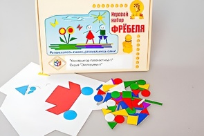 Игровой набор Фребеля "Конструктор плоскостной-1" (Серия "Эксперимент") - fgospostavki.ru - Хабаровск