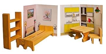 Игровой набор "Мебель" - fgospostavki.ru - Хабаровск