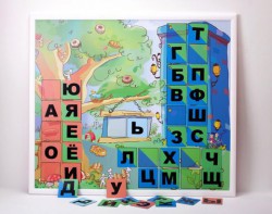 Магнитная доска "Город букв" - fgospostavki.ru - Хабаровск