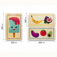 Набор стеновых панелей «Милая еда - Радуга вкуса» - fgospostavki.ru - Хабаровск