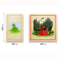 Набор стеновых панелей «Мир сказки - Волшебные герои» - fgospostavki.ru - Хабаровск