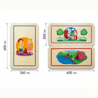 Набор стеновых панелей «Мои увлечения - Любимые занятия» - fgospostavki.ru - Хабаровск