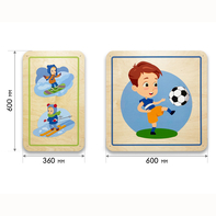 Набор стеновых панелей «Спорт - Путь к победе» - fgospostavki.ru - Хабаровск