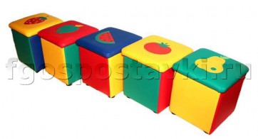 Пуфик "Веселый огород" - fgospostavki.ru - Хабаровск