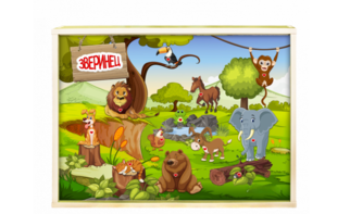 Интерактивная светозвуковая панель «Зверинец» - fgospostavki.ru - Хабаровск