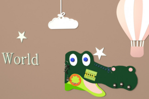 Бизиборд «Голова крокодила» - fgospostavki.ru - Хабаровск