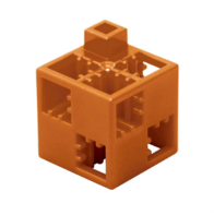 Кубик-основание коричневый 20х20 Artec - fgospostavki.ru - Хабаровск