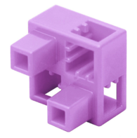 Половина куба тип В светло-фиолетовая Artec - fgospostavki.ru - Хабаровск