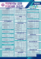 Стенд "Формулы для решения задач по физике" Вариант 1 - fgospostavki.ru - Хабаровск