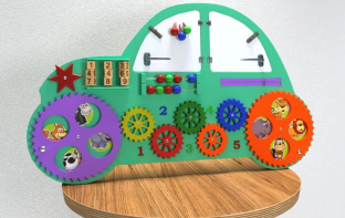 Бизипанель «Машинка» - fgospostavki.ru - Хабаровск