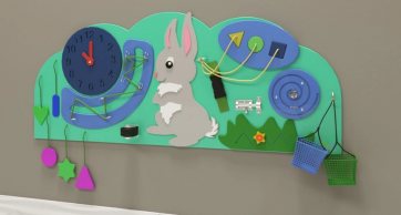 Настенная панель «Зайчик» - fgospostavki.ru - Хабаровск