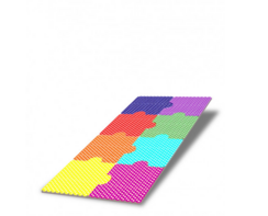 Настенная панель «Разноцветные пазлы» - fgospostavki.ru - Хабаровск