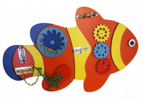 Бизиборд «Оранжевая рыбка» - fgospostavki.ru - Хабаровск