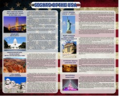 Стенд "Достопримечательности США" Вариант 2 - fgospostavki.ru - Хабаровск
