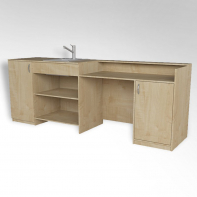 Стол демонстрационный для кабинета химии - fgospostavki.ru - Хабаровск