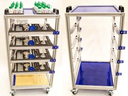 Мобильная стойка для хранения наборов ГИА по химии - fgospostavki.ru - Хабаровск