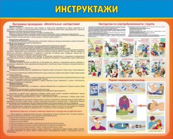 Стенд "Инструктажи" - fgospostavki.ru - Хабаровск