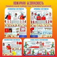 Стенд "Пожарная безопасность" Вариант 2 - fgospostavki.ru - Хабаровск