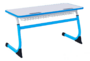 Парта SMARTY двухместная регулируемая по высоте с антивандальной кромкой - fgospostavki.ru - Хабаровск