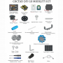 Robo kit DIYGO Мобильный робот с колесами всенаправленного движения - fgospostavki.ru - Хабаровск
